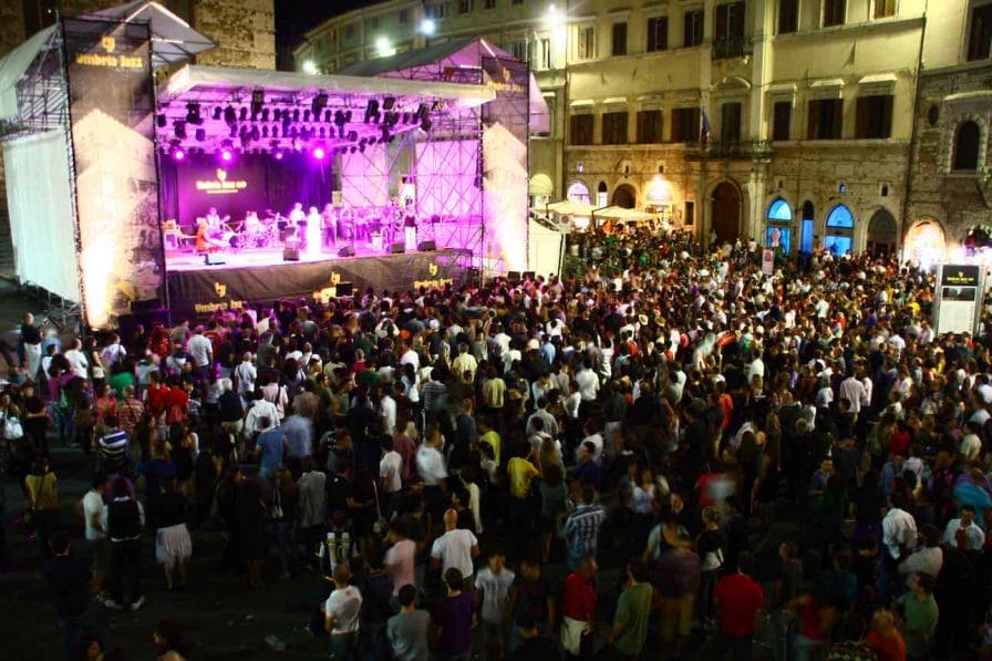 Umbria Jazz Festival in Perugia Italy
