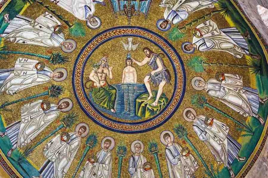 Mosaics in Ravenna, Italy